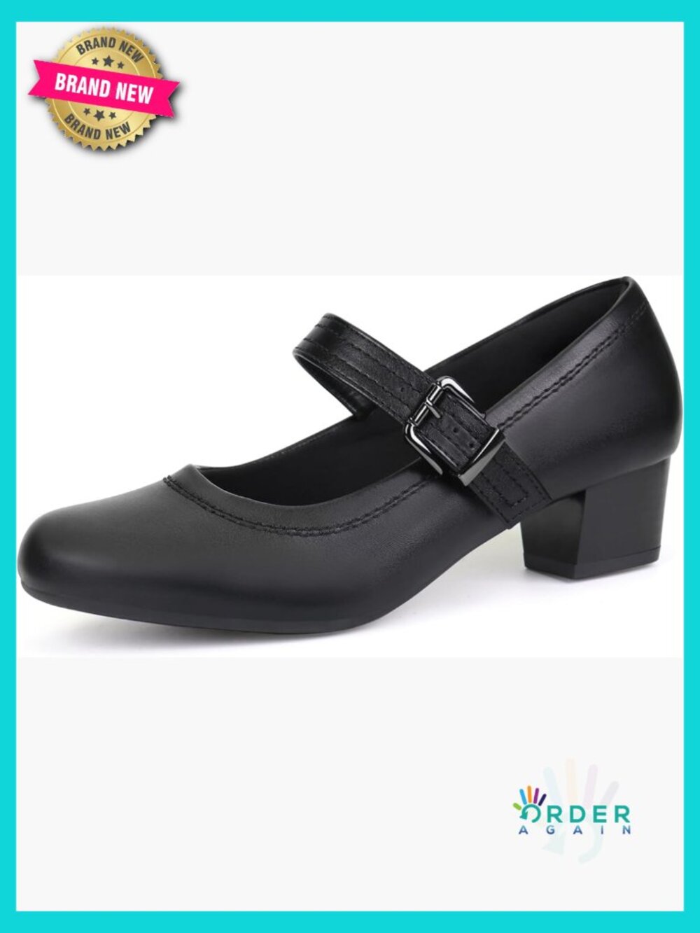 Chunky Heel Mary Janes for Bunions Orthopedic Dress Pumps Work Office